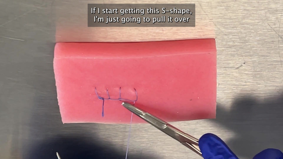 Suture Patterns: Ford Interlocking